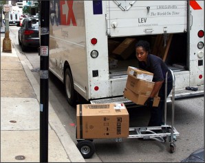 fed ex gets parking tickets