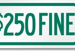 Minimizing Parking Violations by Use of Parking Signs