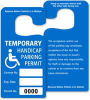 How do you obtain a handicapped parking permit?