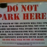 22 Funniest Parking Signs of All Time