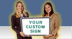 Custom Parking Sign