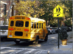 Placement of School Signs