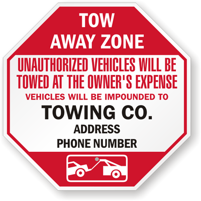Tow Company Signs – Customize Online