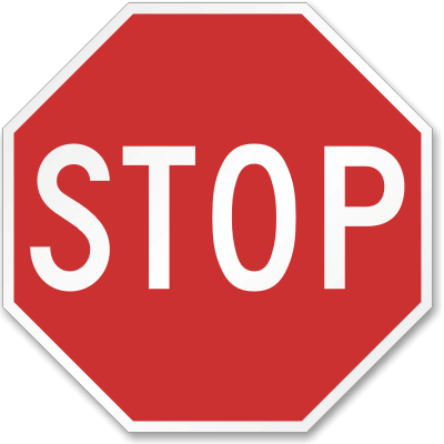 24 in. x 24 in. High Intensity Reflective STOP Sign
