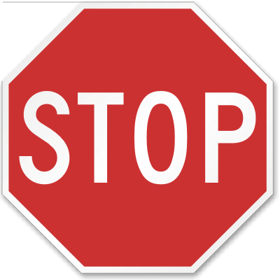 36 in. x 36 in. High Intensity Reflective STOP Sign