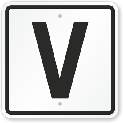 sign letter signs number parking numbers letters tall inch lot myparkingsign aluminum