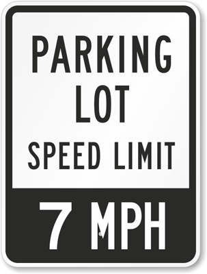 Speed Sign