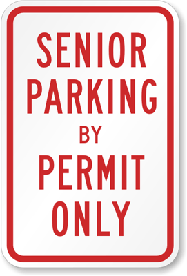 Senior-Parking-Permit-Sign-K-4307.gif