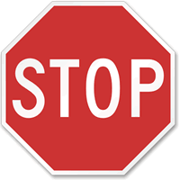 24 in. x 24 in. Diamond Grade Reflective STOP Sign