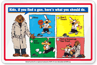 If You Find A Gun Sign