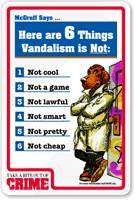 Six Things Vandalism is Not