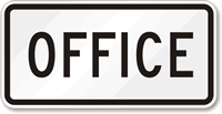 Office Parking Lot Sign