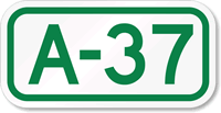 Parking Space Sign A-37
