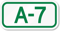 Parking Space Sign A-7
