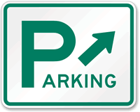 Aluminum Parking Sign
