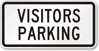 Visitor Entrance Visitor Entrance Sign
