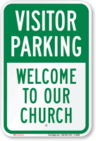 Visitor Parking Sign