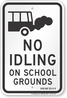 State Idle Sign for Indiana