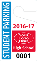 Plastic ToughTags™ for Student Parking Permits