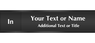 Custom Slider Sign - In/Out