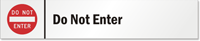 Do Not Enter