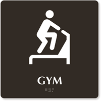 Gymnasium Sign
