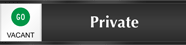 Private - Go/Stop Slider Sign