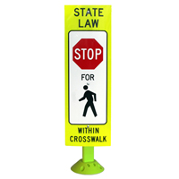 Stop-Pedestrians-Sign-Fixed-Base-S-9114.