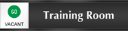 Training Room - Go/Stop Slider Sign