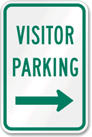 Visitor Parking Sign