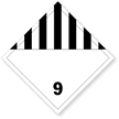 International Placard Dangerous Goods Placard