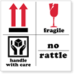 Fragile No Rattle Label