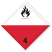International Placard Spontaneously Combustible Placard