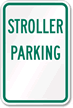 Stroller Parking Sign