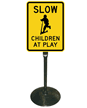 Children at Play Sign & Post Kit