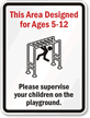 Playground Rules Safety Sign