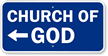 Church Of God Sign