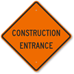 Construction Entrance Sign