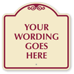 Custom SignatureSign™ Dome Shaped Parking Sign