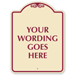 Custom SignatureSign™ Dome Shaped Parking Sign