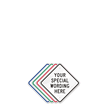 Customizable Diamond Sign Template