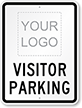 Your Logo - Visitor Parking Custom Sign