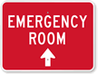 Emergency Room with Bidirectional Arrow Sign
