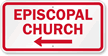 Episcopal Church Sign