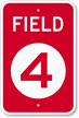 Field 4 General Information Sign
