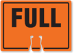 FULL Cone Top Warning Sign