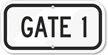 Gate 1 Sign