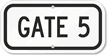 Gate 5 Sign