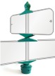 6' Nob Hill Round Post Bracket for Crossing Street Signs