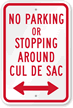 Bilingual No Parking Or Stopping Sign